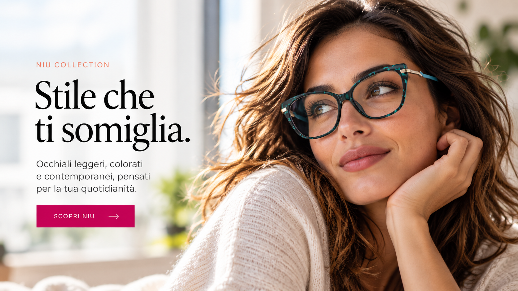 Niu: ritratto con occhiali